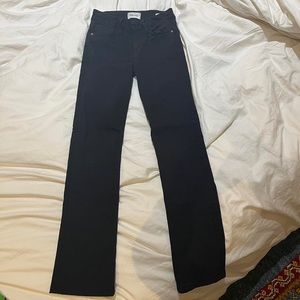 frame le mini boot jeans